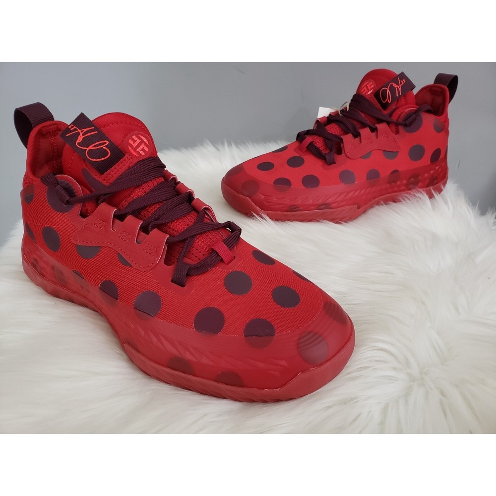 NEW MENS 6.5 / WOMENS 7.5  Adidas Harden Vol 5 Futurenatura Red Basketball Shoes